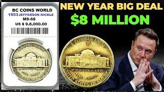 MILLION DOLLAR NICKELS: TOP 10 MONTICELLO THOMAS JEFFERSON NICKELS THAT COULD MAKE YOU RICH!