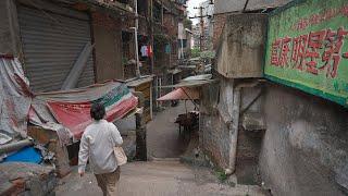 China's Urban Village Walk. Life in the old neighborhoods. Yunyan Village(云岩村), Guiyang City・4K