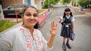 Kids School Morning Routine | Mom Struggles & Love  | @v5familyshow