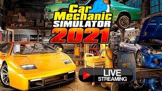 1.5 часовой стрим по  ремонту авто / Car Mechanic Simulator 2021