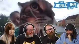 Simon, Tom, Harry and Gee watch Simon's Important Videos 6 playlist | Yogscast Jingle Jam 2023