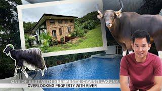 5.8 HECTARES  OVERLOOKING FARMHOUSE WITH RIVER CAVINTI LAGUNA | FARMHOUSE TOURC89