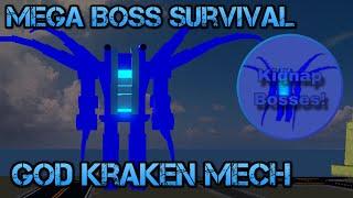 How to get God Kraken Mech in Mega Boss Survival! (Roblox)