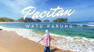 PANTAI TERBAIK DI PACITAN‼️SEPI - MURAH - BEBAS SAMPAH - WARGA RAMAH #watukarung #pacitan #paradise