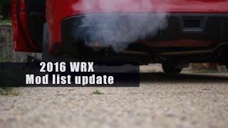 The Red Rex: 2016 WRX update with sound