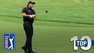 Phil Mickelson's top-10 great escapes on the PGA TOUR