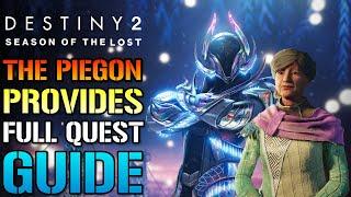 Destiny 2: The Piegon Provides FULL Quest Guide! How To Get The ZEPHYR Sword (The Dawning 2021)