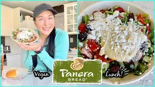 My Go-To Vegan Meal from Panera Bread! | Eat Lunch With Me! | #panera