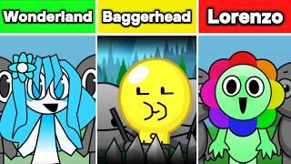 Incredibox Abgerny: Wonderland VS Baggerhead VS Lorenzo | Normal & Horror Versions (NEW MOD)!