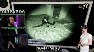 CLIPAZOS de MENOS TRECE, CAROLA, RICOY y AGUS en PHASMOPHOBIA #11