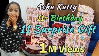 #1millionsviews Pre Birthday Celebration | 11 Surprise Gift|Akshaya |Kannan️bhagavathy