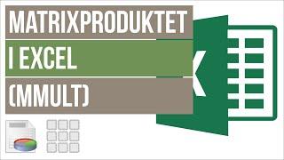 Guide: Matrixprodukt i Excel (mmult)