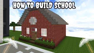 How to build School in SkyBlock [Blockman go]