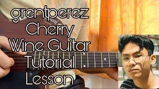 Cherry Wine - Grentperez | Easy Guitar Tutorial | Lesson | Chords