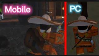 Roblox My skills on Westbound Mobile Vs PC