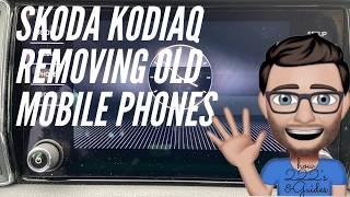 Skoda Kodiaq Unpairing Old Mobile Phones, Bolero Radio infotainment Unit