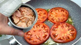 Do you have canned tomatoes and tuna at home?2 Easy, quick and very tasty recipes # 162