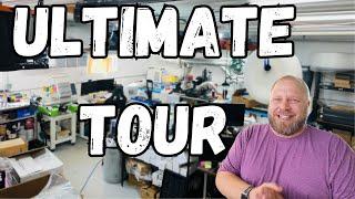 Ultimate Workshop Tour: In Depth Look at My Laser & Embroidery Machines