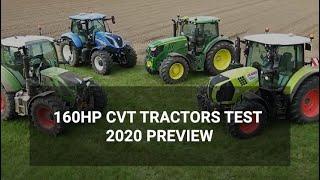 160hp CVT tractors test 2020 preview