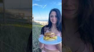 Mortadella Breakfast Sandwich! #cooking #sandwich #easyrecipe