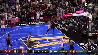  WILD ENDING  Jalen Duren catches inbounds alley-oop, TECH called & Pistons win | NBA on ESPN