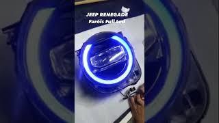 JEEP RENEGADE Farol Full Led - Rei das Capotas