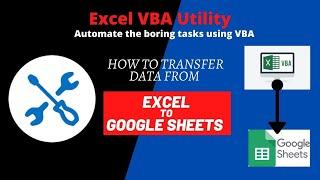 How to Transfer data from Excel to Google Sheets || How to connect Excel and Google Sheet