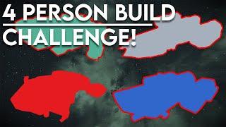 BUILD CHALLENGE  - Space Engineers, ft. Reavvr, Omega & Yoshi