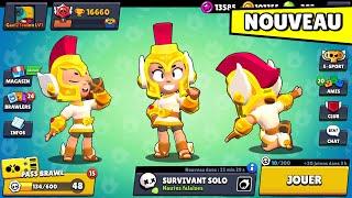 BRAWL STARS - ON ACHÈTE LE NOUVEAU SKIN DE MAX HERMES !!