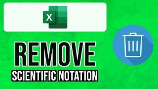 How to REMOVE E SCIENTIFIC NOTATION from NUMBER in EXCEL 2024 | Fix Excel Number Format Error