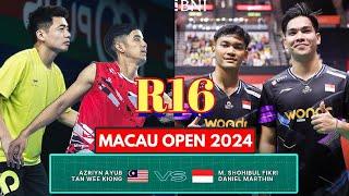 Hebat!!Tan Wee Kiong-Azriyn Ayub Cipta KEJUTAN Mara Ke SUKU AKHIR!!Gameplay Mantap!|MacauOpen2024|