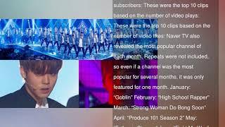 Naver TV Reveals Most Popular Videos And Channels Of 2017