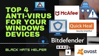 Best Free Antivirus For Pc 2020 | Best 4 Antivirus For Windows 2020 | Antivirus/Cleaner Free 2020