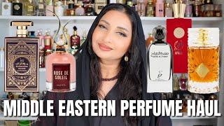 ARABIAN PERFUME HAUL | ROSE MYSTERY, SWEET HEAVEN EXTREME, AJWA, ROSE DE SOLEIL, MUSK AL SABAH