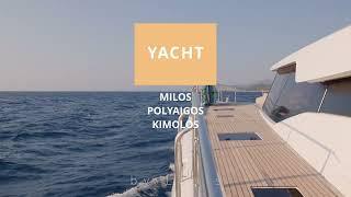 BEST Island in GREECE.Milos , Polyaigos, Kimolos!  Luxury Yacht Charters Greece by Louis