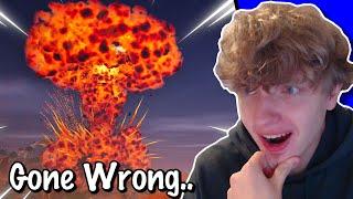 THE FORTNITE EXPLOSION EVENT WENT WRONG.. (Funny Moments)