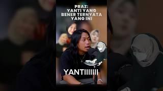 PRAZ: YANTI YANG BENER ITU INI.. #pwk #radityadika #prazteguh #shorts