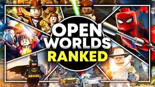 ALL Open Worlds In LEGO Games Ranked From WORST To BEST