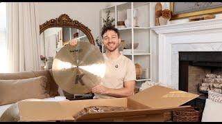 Zildjian Artist Unboxes Brand New Cymbals - *New Zildjian Artist Announcement*
