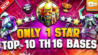 Top 10 TH16 War Bases Link | ONLY 1 STAR Th16 Base Link (Town Hall 16 Base) | Best TH16 Legend Base