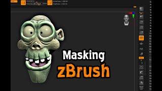 Use Masks to add detail in zBrush