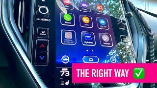 How to install infotainment screen protector the RIGHT WAY  ON ANY CAR, SUV, TRUCK, etc