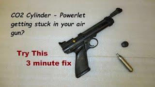 CO2 cartridge stuck in your Crosman CO2 Pistols or Rifles? Leaking?