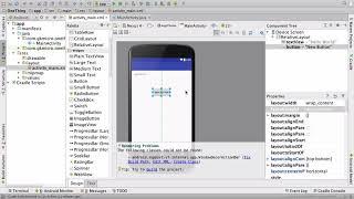 How to configure the main screen of an Android app (activity main xml) | Part 04