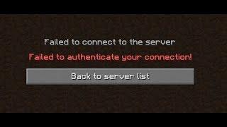 FAILED TO AUTHENTICATE YOUR CONNECTION FIX *WORKING 2018* READ DESCRIPTION + PINNED COMMENT!!