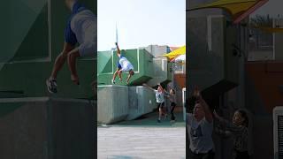 Parkour Athlete Pretended to Be a Blind Man Prank🫣 #kiryakolesnikov #prank #funny #comedy #stunt