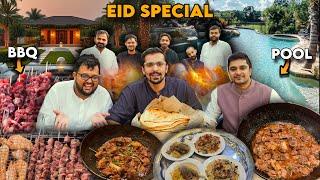 Bari Eid Par Get Togather - BBQ & Pool Party With Special Karahi & Kabuli Pulao