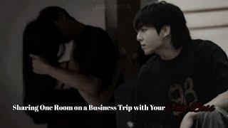 Sharing One Room on a Business Trip with Your Cold Boss|Jungkook oneshot