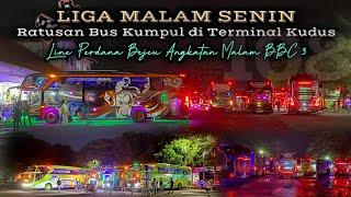 Jumlah Penumpang Meningkat‼️108 Bus Malam Penuhi Terminal KudusDibuka Angkatan Malam Bejeu ke-3