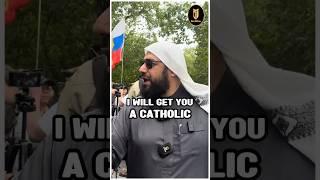  Muslim Exposes Christian Karen’s Ignorance | Sh. Mohammed | Speakers Corner